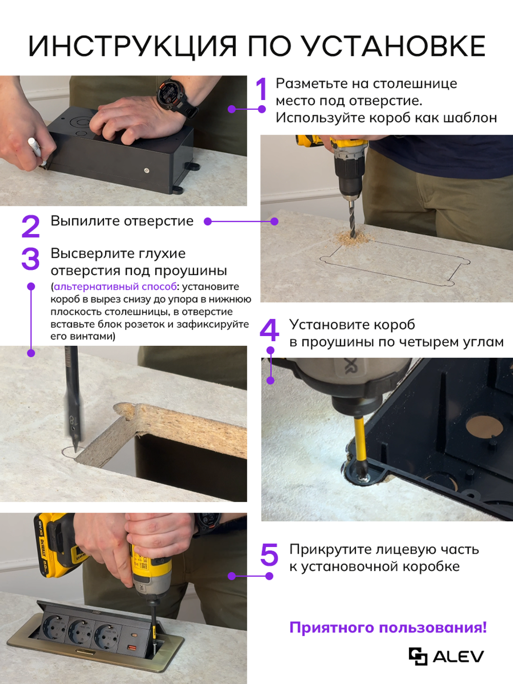 Горизонтальная тройная розетка 1USB + 1 Type-C, белая
