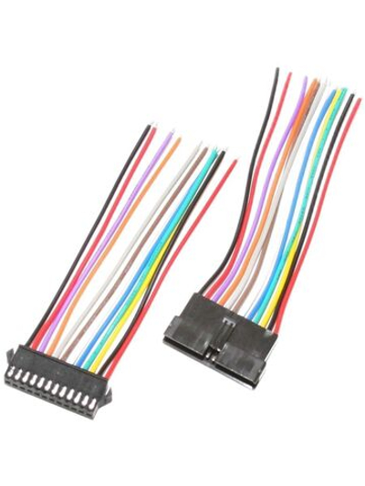 Коннектор разъем SM 2.54мм 12 pin мама-папа