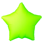 Шар фольгированный Звезда 46 см (Зеленый)