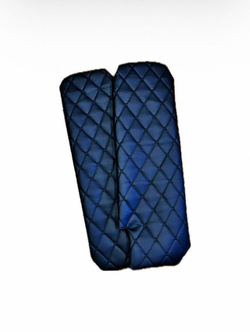 Чехлы на козырьки Газель Бизнес, Соболь, Валдай (чёрная нить Бабочка)