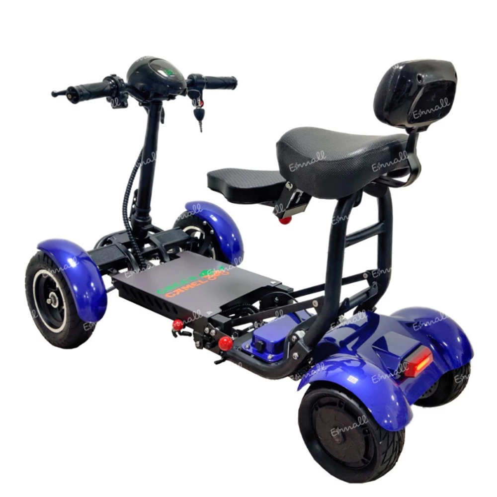 Электро трицикл GreenCamel Кольт 815 (36V 15,6Ah 2x400W) FAT синий