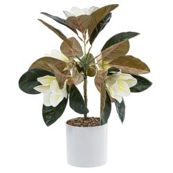 GAEM Цветочная композиция "Магнолия", L44 W44 H47 см