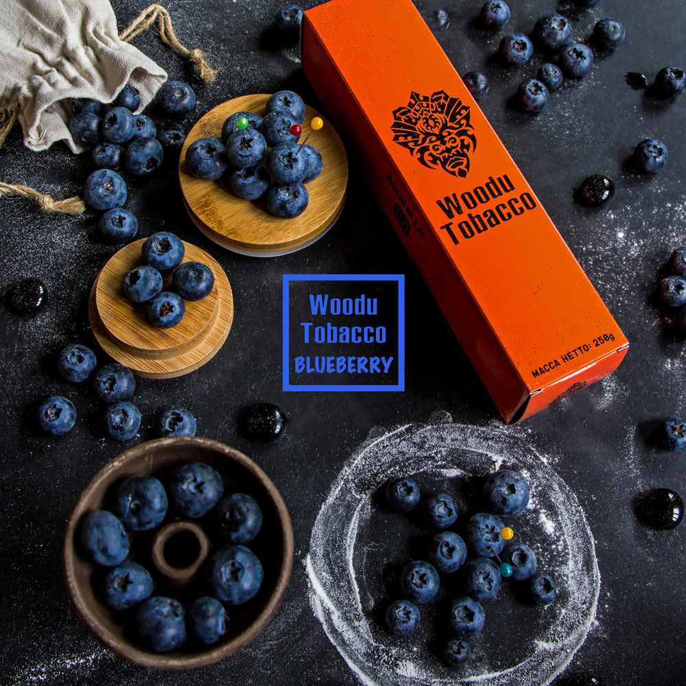 Табак Woodu Голубика (Blueberry) 250г