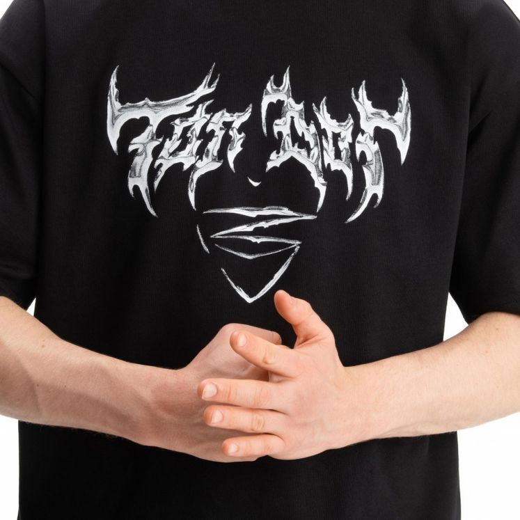 Футболка Питерский Щит x TOP DOG Сплав, черный