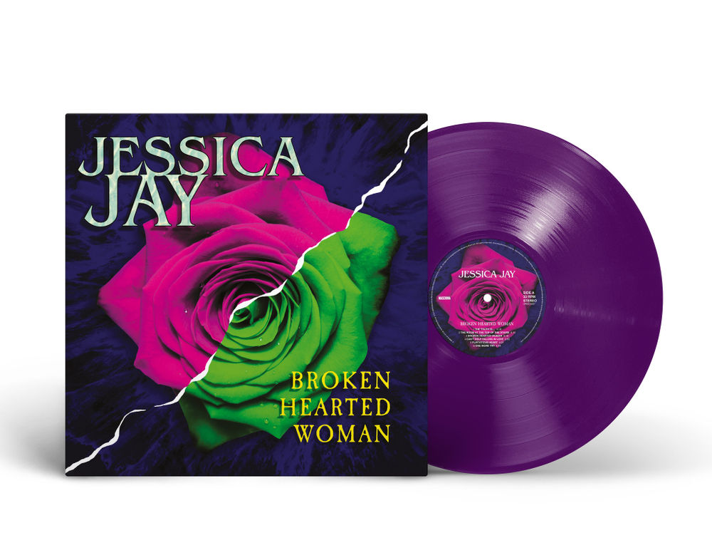 LP: Jessica Jay — «Broken Hearted Woman» (1996/2025) [Limited Purple Vinyl]