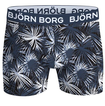 Мужские спортивные боксеры Bjorn Borg Cotton Stretch 3P - navy/print