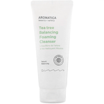 Aromatica tea tree balancing foaming cleanser - очищающая пенка с чайным деревом