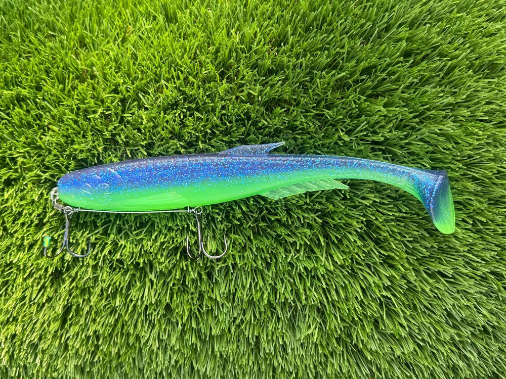 Силикон SnastiGood Kasper XXL 24 см со стингером (1 шт.)