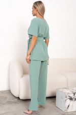 Костюм брючный (мята) К11-90/3 Nikol