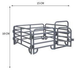 Игровой набор Masai Mara Мир лошадей: Авелинская лошадь, фермер, ограждение, сено