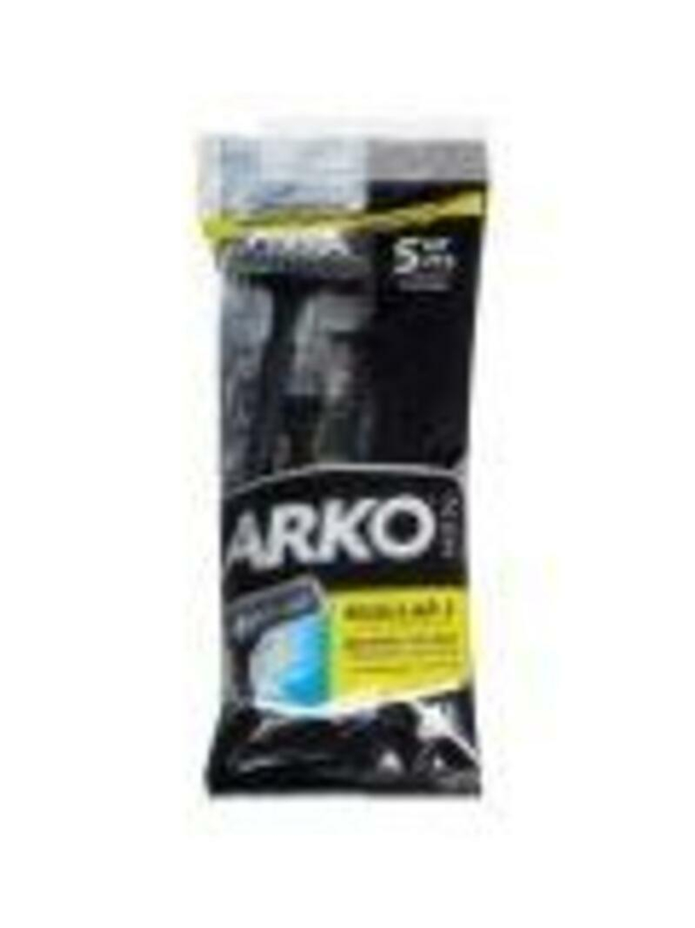 ARKO Black ОДНОРАЗОВ станок REGULAR  2 лезвия (5 шт.)  *12*24