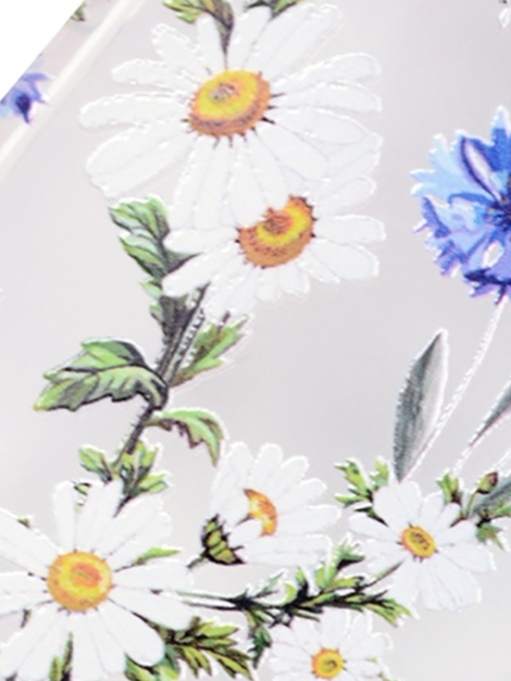 Накладка Samsung A12 /М12 силикон  MattFlowers ромашка