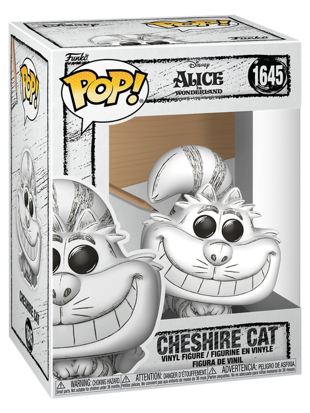 Фигурка Funko POP! Disney Alice in Wonderland Cheshire Cat (Sketched Deco) (1645) 86419