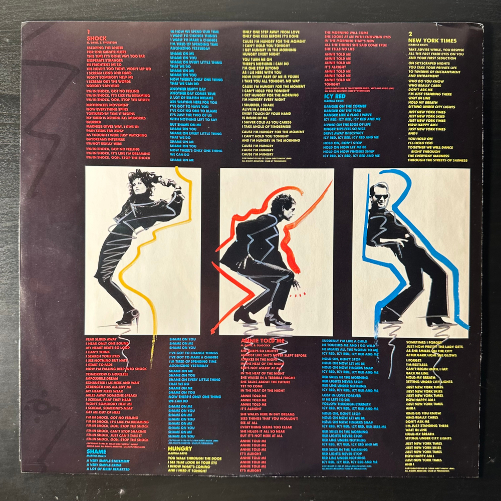 The Motels ‎– Shock (США 1985г.)