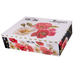 ЧАЙНЫЙ СЕРВИЗ LEFARD "МАКИ" НА 6 ПЕР. 14 ПР. 1000/420/250 МЛ (КОР=2 НАБ.)