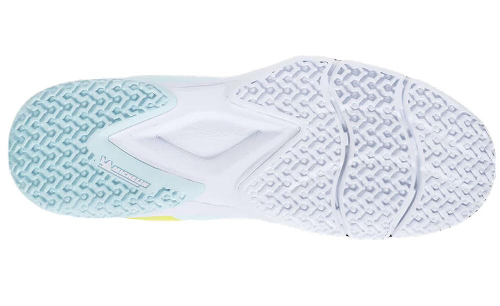 Женские кроссовки для Падел Babolat Sensa - blue/sulphur spring