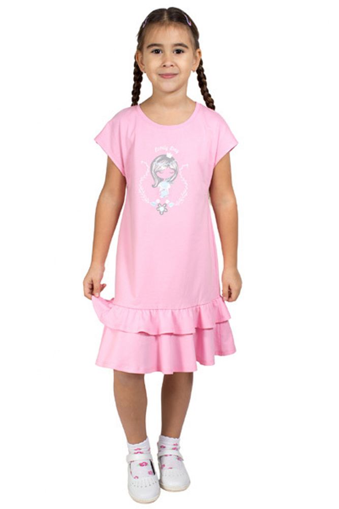 3025-7378 розовый платье детское Basia.
