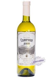 Вино Солнечная Долина столовое белое полусладкое 0,75л