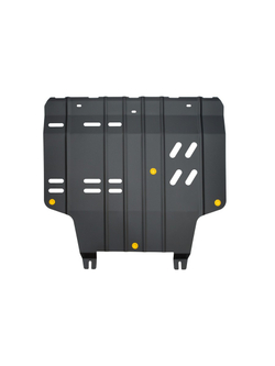 Защита картера и коробки передач для CHANGAN Uni-V (23-), Lamore (23-) 1,5T бензин AT, FWD (Доработанный)  NLZ.09.05.030