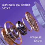 Наушники HARPER HB-416 фиолетовый