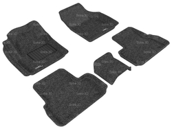 Коврики салона Sotra 3D Lux для Land Rover Discovery Sport черные. Артикул ST 74-00585