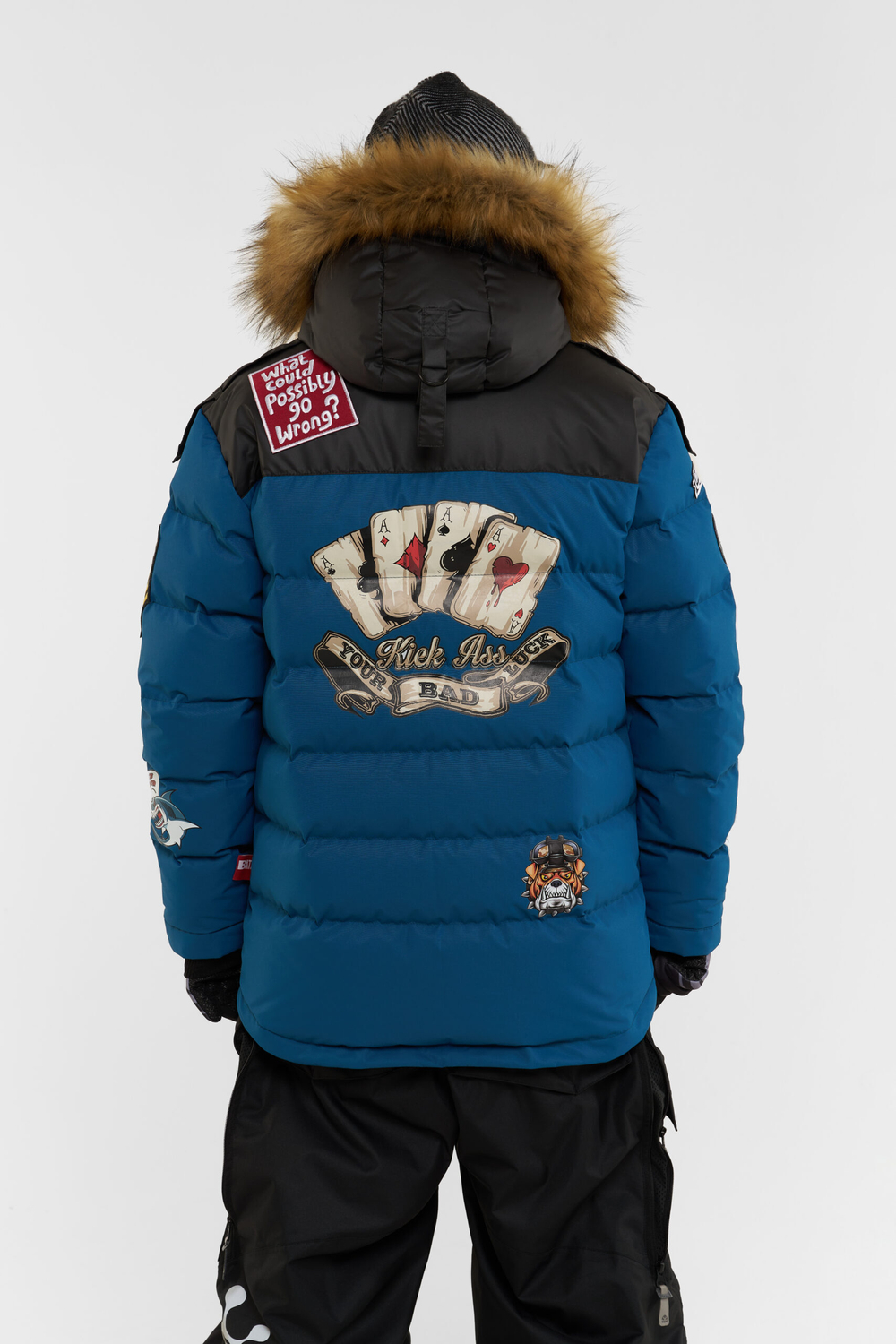 КУРТКА МУЖСКАЯ ПУХОВАЯ VIRUS BATZZILLA ARMY