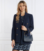 Кожаная сумка хобо Michael Kors - темно-синий(32F3GT9C1L)