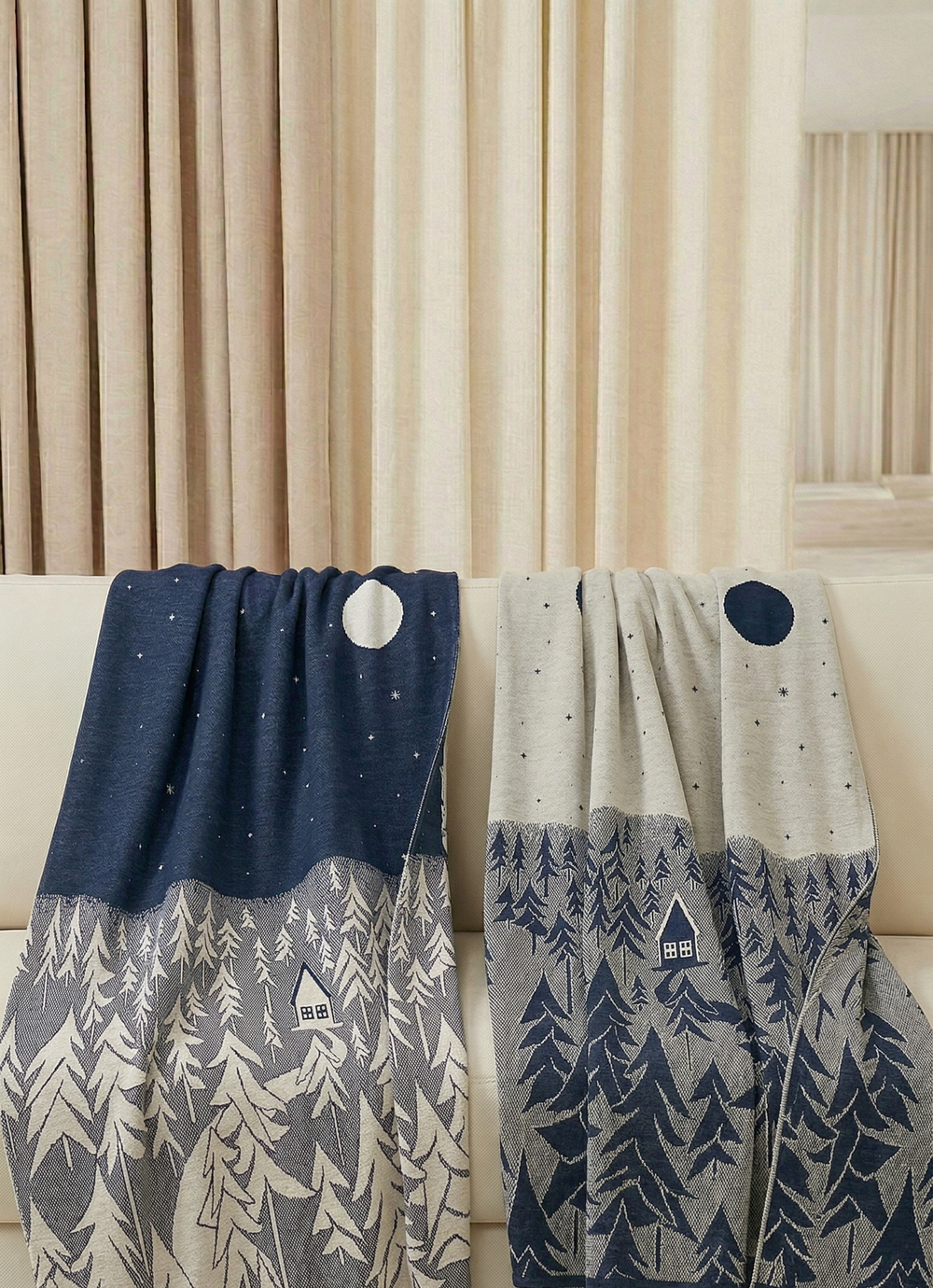 Плед "Лес" ПД051