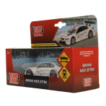 Модель ин. мет. "BMW M3 DTM" 11,3см, двер, белый, коробка 67318 (96) (Технопарк)