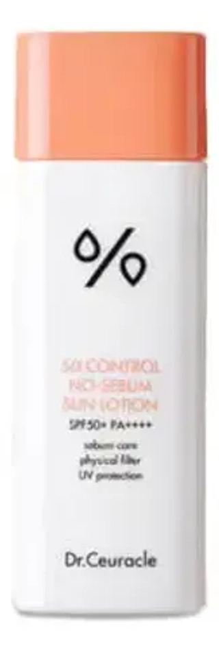 Dr.Ceuracle Лосьон солнцезащитный лица 5-альфа контроль - 5 alfa control no-sebum sun lotion, 50мл