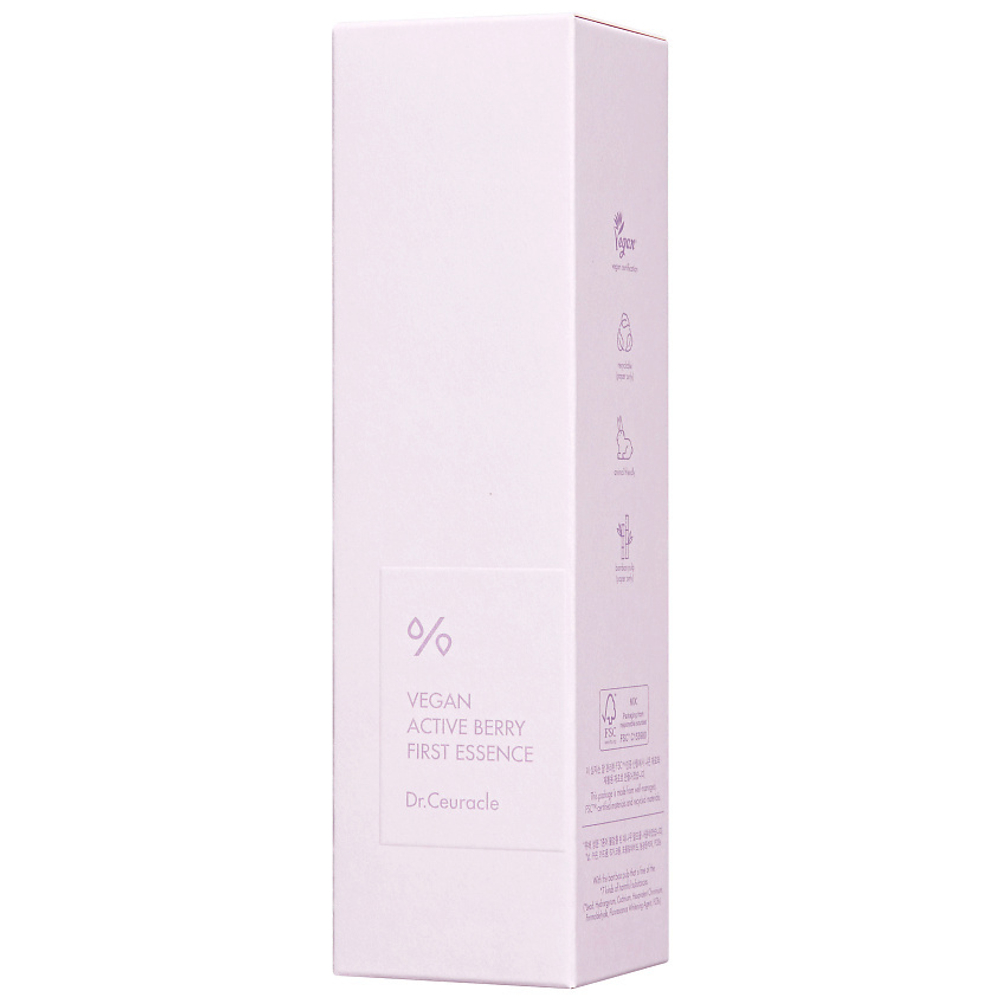 Dr. Ceuracle, Эссенция Активные Ягоды с ресвератролом- Vegan Active Berry First Essence, 150 мл.