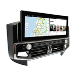 Магнитола Mitsubishi Pajero 4 2006-2022 - Carmedia ZH-M1207 монитор 12.3" в стиле "Лексус" на Android 12, 8Гб+128Гб, CarPlay, SIM-слот