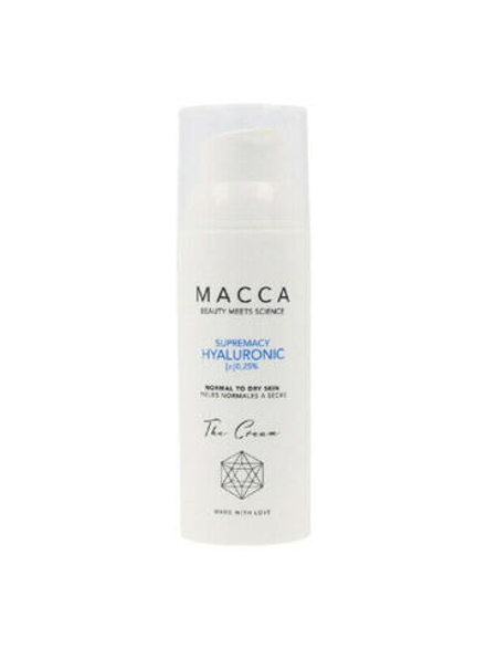 Интенсивный увлажняющий крем Supremacy Hyaluronic Macca 0,25% Гиалуроновая кисла Сухая кожа (50 ml)