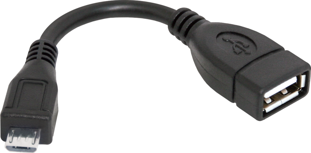 переходник Defender 87300 USB OTG microUSB(M)-USB(F) 8см