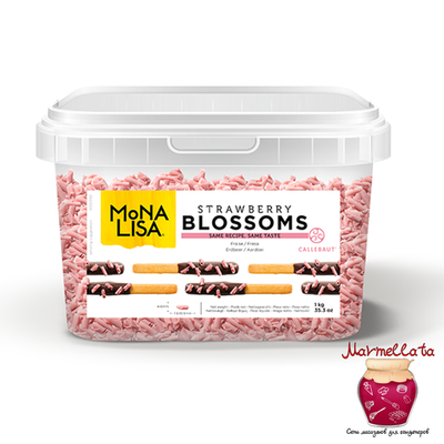 Стружка из розового шоколада Mona Lisa (Callebaut), 1 кг