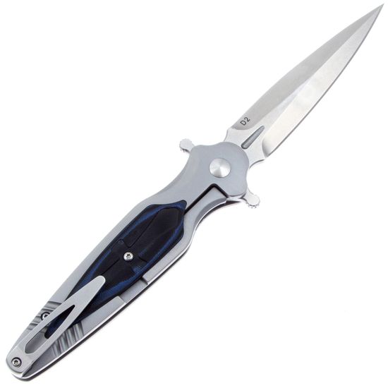 Складной нож REPTILIAN Магистр 3-3 c клинком из стали D2, рукоять G10