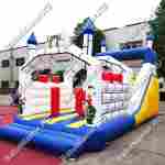 Коммерческий надувной батут "Замок счастья"