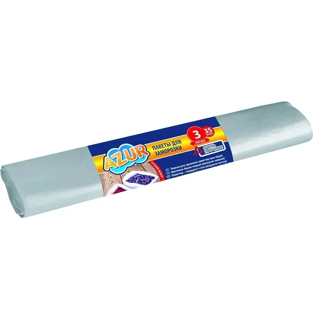 Пакеты для заморозки 3л. 35 шт рулон