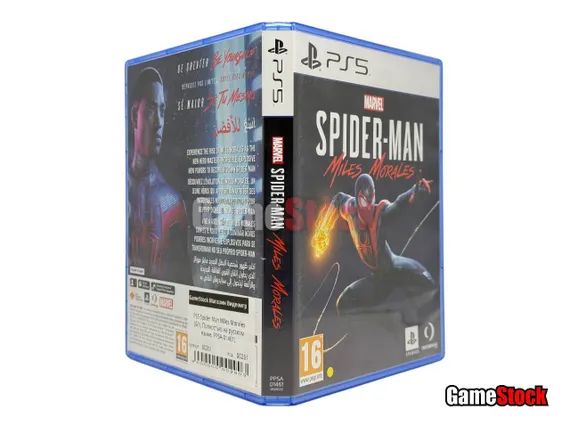 PS5 Spider Man Miles Morales (Б/У, Полностью на русском языке, PPSA-01461)
