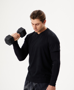 Гантель гексагональная DB-301 10 кг, обрезиненная, черный