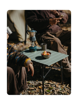 Стол туристический Naturehike Yamami Y01 складной,52х37,5х41 см, серый