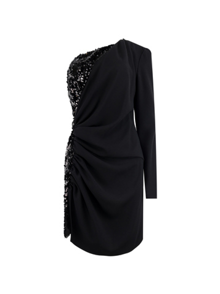 PINKO Платье с пайетками - черный