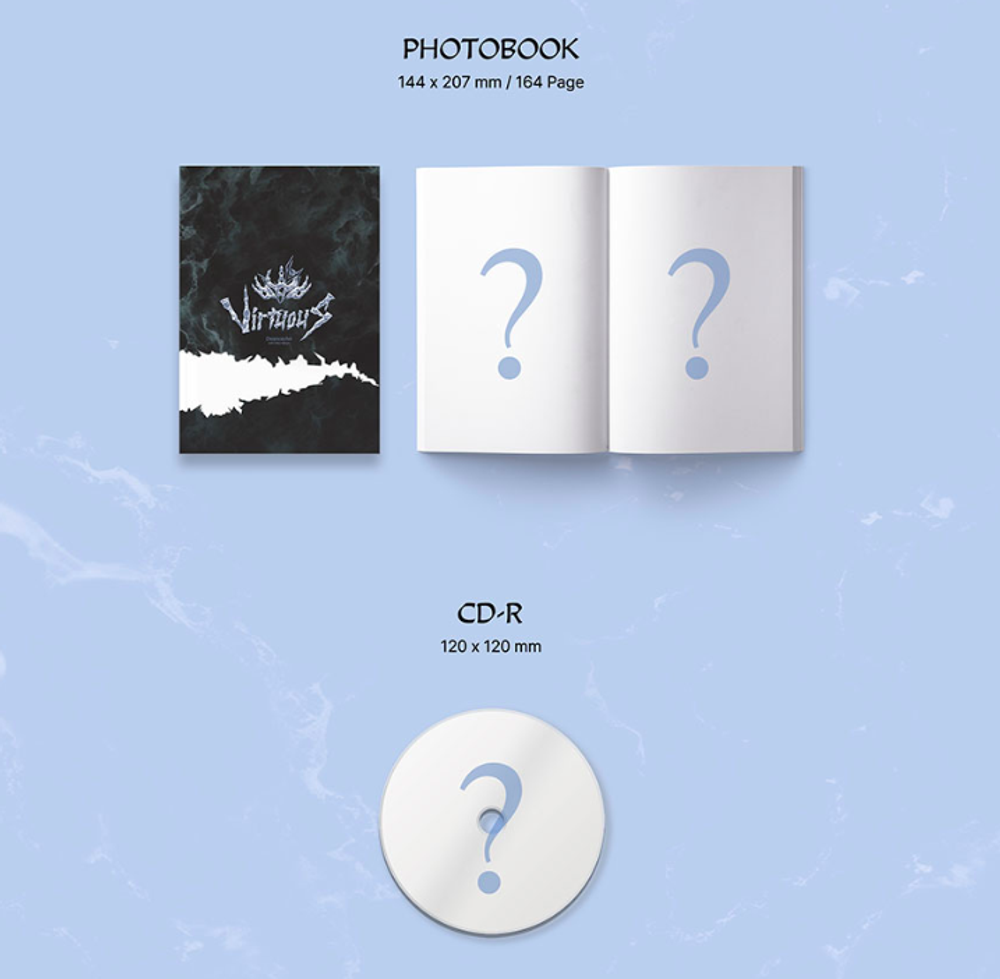 Альбом Dreamcatcher - 10th Mini Album VirtuouS (B ver. LIMITED EDTION)