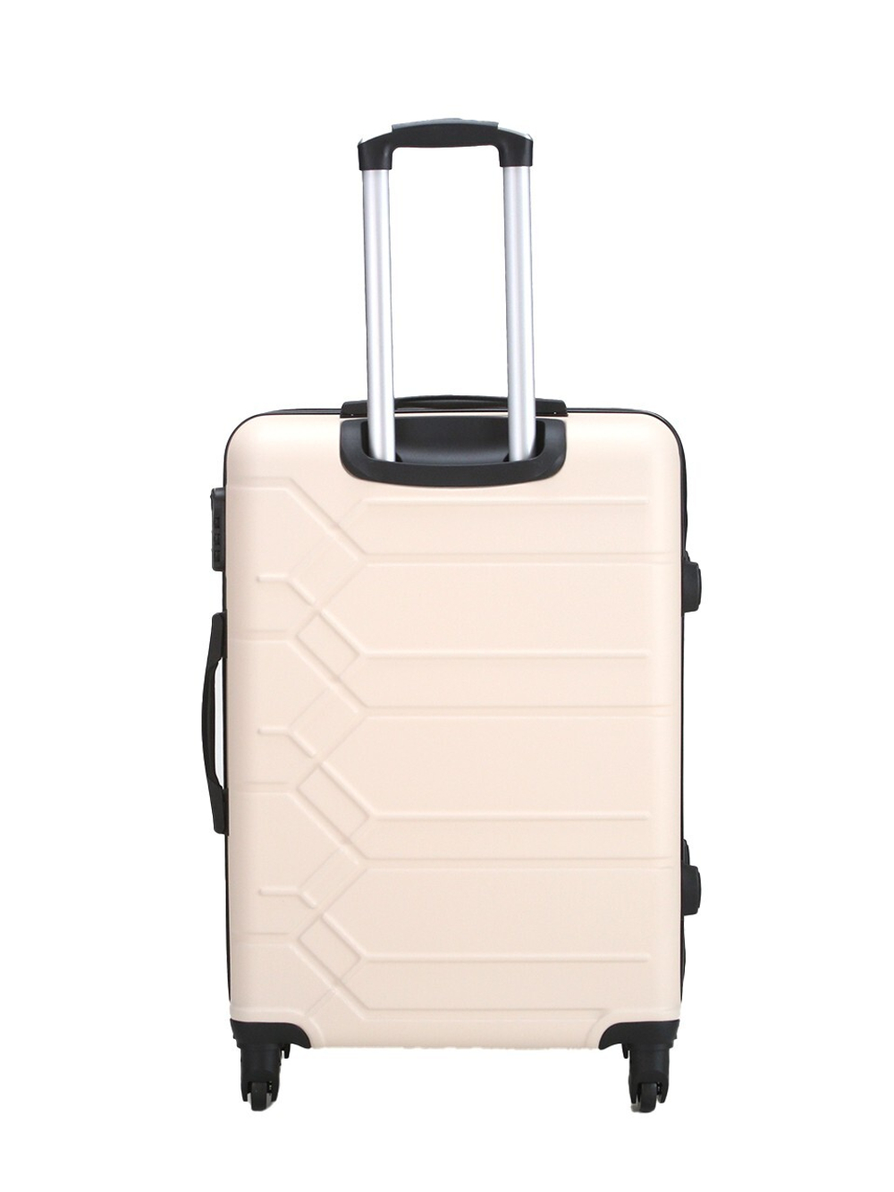 Чемодан Средний (М+) ABS пластик, съёмные колёса