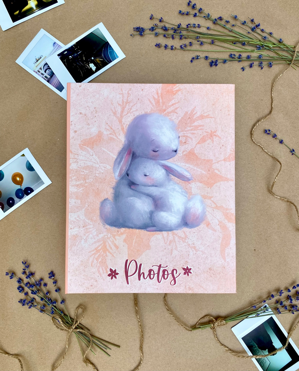 Фотоальбом на 200 фото 10х15 см, пластик. листы bunny life Заячья жизнь
