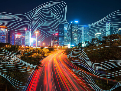 Дизайнерские обои Wall Street City Life