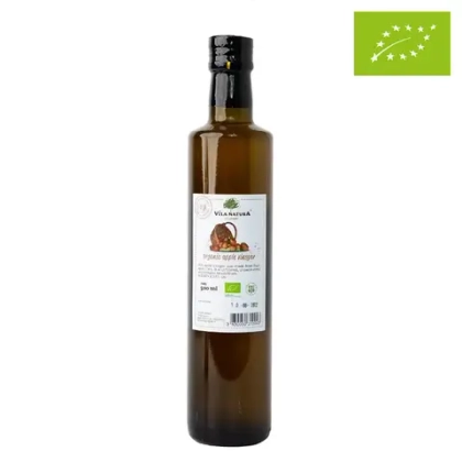 Уксус яблочный натуральный нефильтрованный органический "Vila Natura", 500 мл