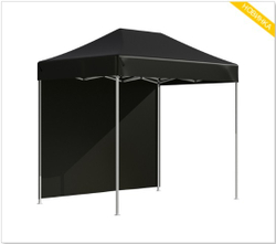 Быстросборный садовый тент Helex 3x2х3 м полиэстер черный