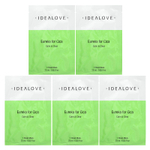 Idealove, Eureka for Cica, 5 тканевых косметических масок, 25 мл (0,85 жидк. унции) каждая