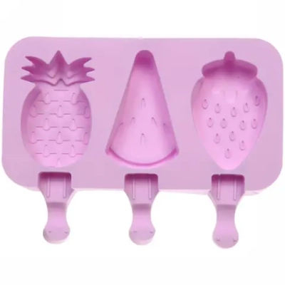 Форма для приготовления мороженого «Фрукты» силиконовая 19,5*15см
